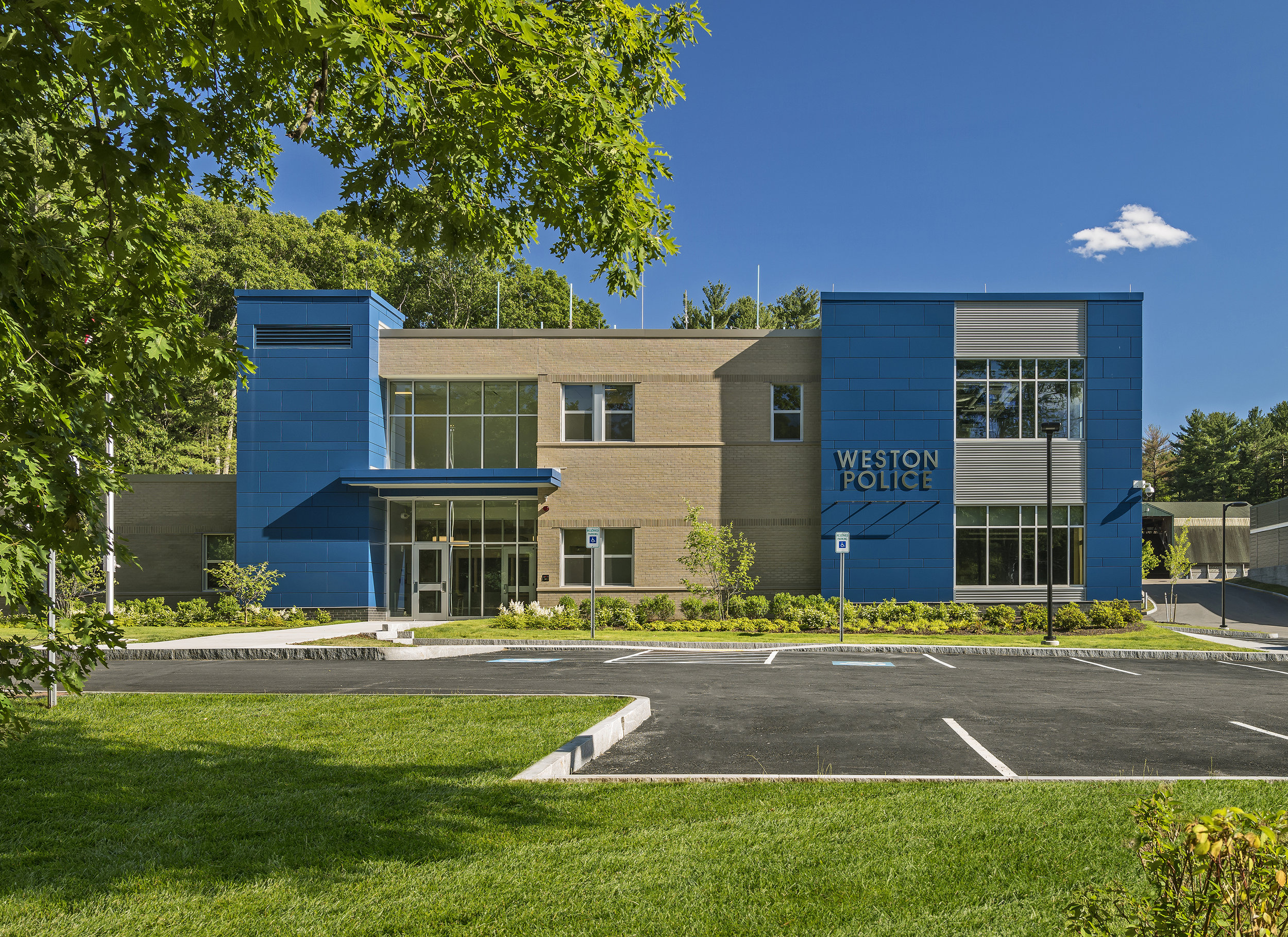 Weston Police Station Weston, MA ECO Cladding